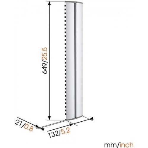 Купити Кронштейн VOGELS Cable 10M Column 64cm - ціна в Києві, Львові, Вінниці, Хмельницькому, Франківську, Україні | інтернет-магазин TELEMART.UA фото