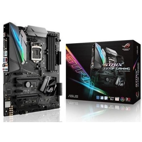 Продать Материнская плата Asus STRIX Z270F GAMING (s1151, Intel Z270) по Trade-In интернет-магазине Телемарт - Киев, Днепр, Украина фото