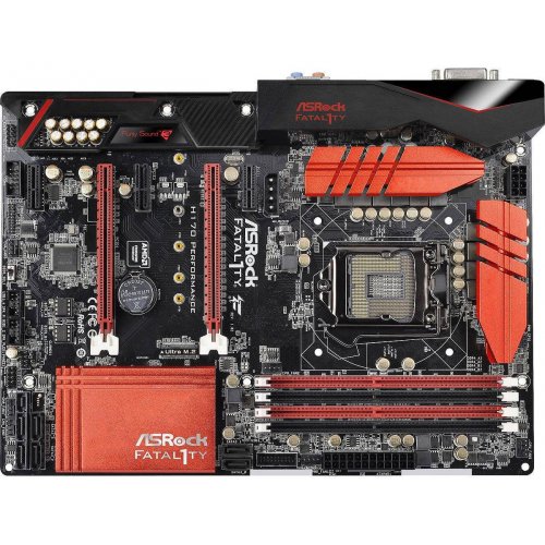 Продать Материнская плата AsRock H170 PERFORMANCE (s1151, Intel H170) по Trade-In интернет-магазине Телемарт - Киев, Днепр, Украина фото