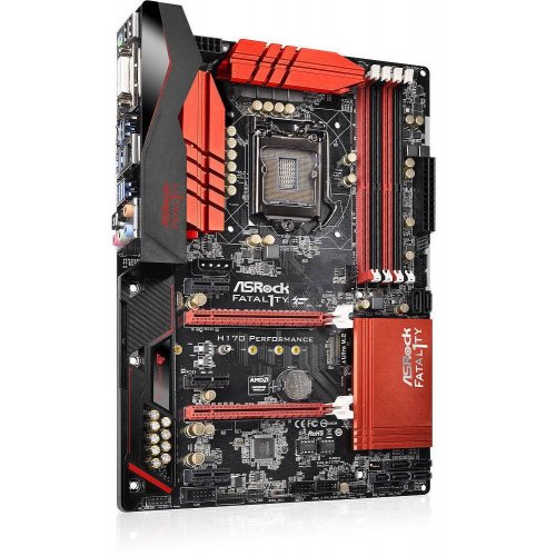 Продать Материнская плата AsRock H170 PERFORMANCE (s1151, Intel H170) по Trade-In интернет-магазине Телемарт - Киев, Днепр, Украина фото