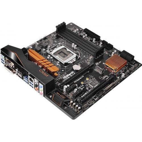 Продать Материнская плата AsRock H170M PRO4 (s1151, Intel H170) по Trade-In интернет-магазине Телемарт - Киев, Днепр, Украина фото