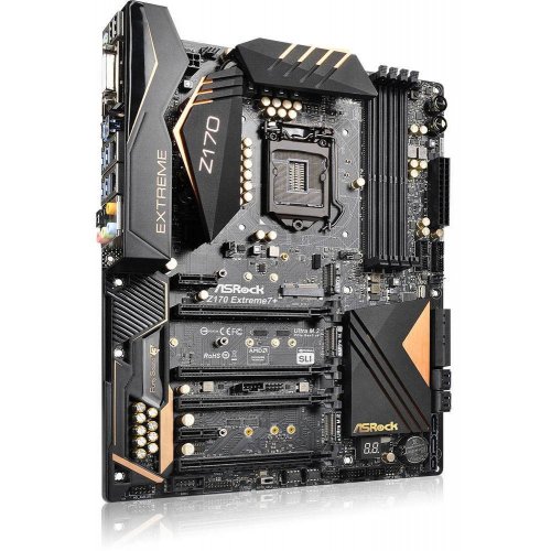 Продать Материнская плата AsRock Z170 EXTREME7 Plus (s1151, Intel Z170) по Trade-In интернет-магазине Телемарт - Киев, Днепр, Украина фото