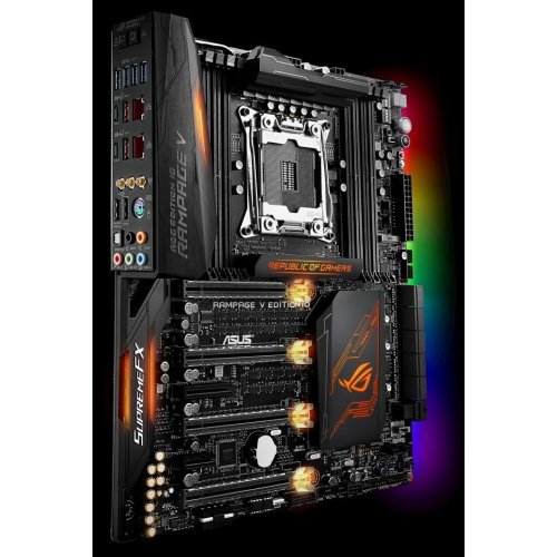 Продать Материнская плата Asus RAMPAGE V EDITION 10 (s2011-3, Intel X99) по Trade-In интернет-магазине Телемарт - Киев, Днепр, Украина фото