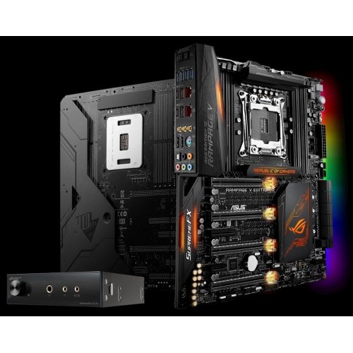 Продать Материнская плата Asus RAMPAGE V EDITION 10 (s2011-3, Intel X99) по Trade-In интернет-магазине Телемарт - Киев, Днепр, Украина фото