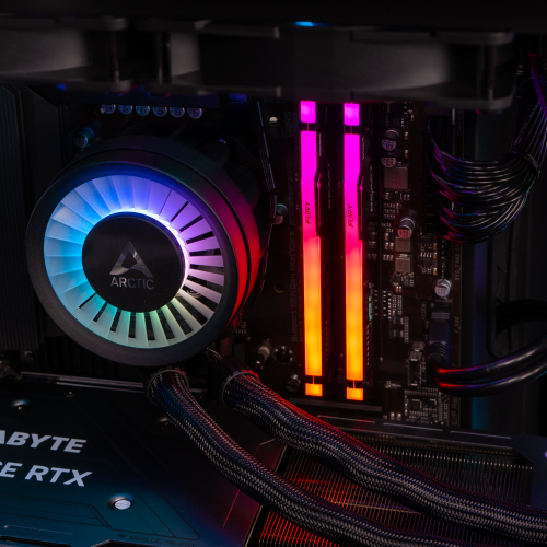 Купить Компьютер HEXO Gaming RTX4070S Pro (HGB-13500N4070S-D532S1TBK) Black - цена в Харькове, Киеве, Днепре, Одессе
в интернет-магазине Telemart фото