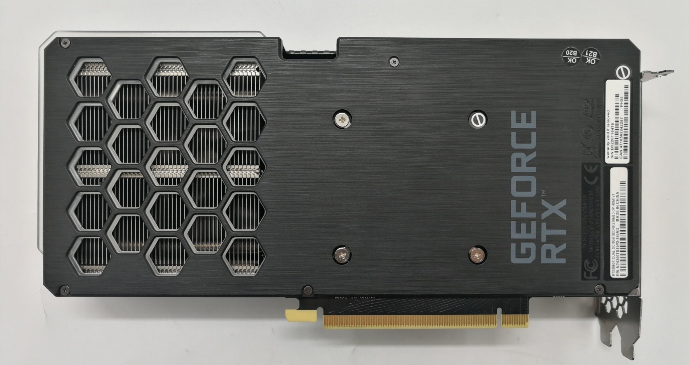 Відеокарта Palit GeForce RTX 3060 Ti Dual V1 OC 8192MB