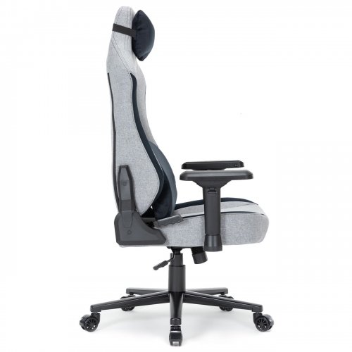 Игровое кресло GamePro GC715 Linen Fabric (GC715DG) Dark Grey купить в Украине | Telemart фото