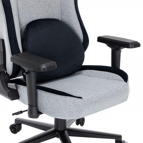 Игровое кресло GamePro GC715 Linen Fabric (GC715DG) Dark Grey купить в Украине | Telemart фото