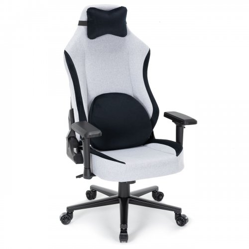Ігрове крісло GamePro GC715 Linen Fabric (GC715LG) Light Grey купити в Україні | Telemart фото