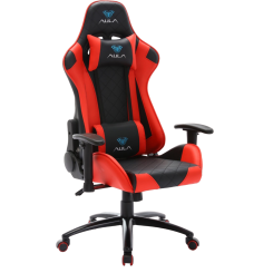 Ігрове крісло AULA F1029 (6948391286181) Black/Red