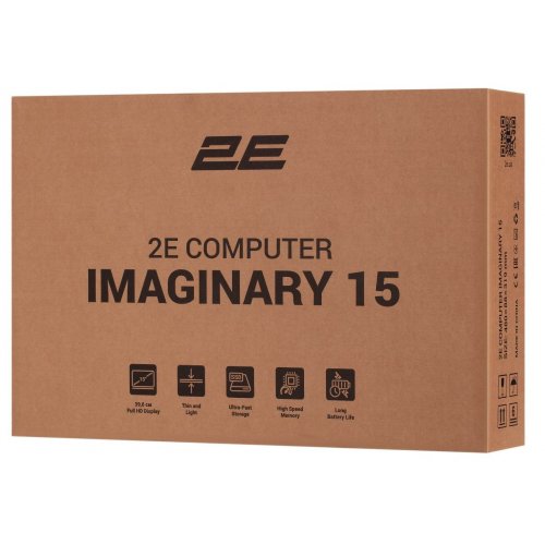 Купить Ноутбук 2E Imaginary 15 (NL57PU-15UA34) Black - цена в Харькове, Киеве, Днепре, Одессе
в интернет-магазине Telemart фото