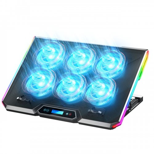Охолоджувальна підставка для ноутбука GamePro CP890 Black купити в Україні: Київ, Львів, Хмельницький, Тернопіль, Івано-Франківськ | Низька ціна, відгуки, характеристики від TELEMART фото