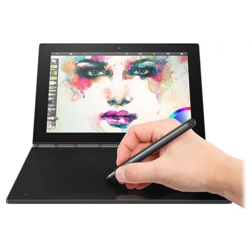Купити Планшет Lenovo Yoga Book YB1-X91L 64GB LTE (ZA160021UA) Black - ціна в Києві, Львові, Вінниці, Хмельницькому, Франківську, Україні | інтернет-магазин TELEMART.UA фото