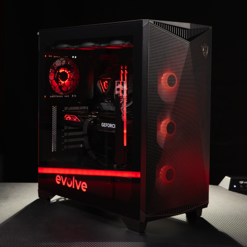 Купить Игровой ПК EVOLVE PoweredBy MSI 6H+ (EVGP-G6Hi1460KFN407S-D532S1TBKMSH) Black/Mesh - цена в Харькове, Киеве, Днепре, Одессе
в интернет-магазине Telemart фото