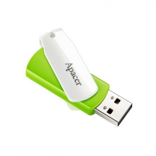 Купить Накопитель Apacer AH335 16GB USB 2.0 Green (AP16GAH335G-1) - цена в Харькове, Киеве, Днепре, Одессе
в интернет-магазине Telemart фото