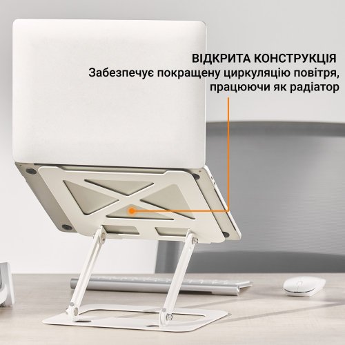 Купить Подставка для ноутбука OfficePro LS380 White - цена в Харькове, Киеве, Днепре, Одессе
в интернет-магазине Telemart фото