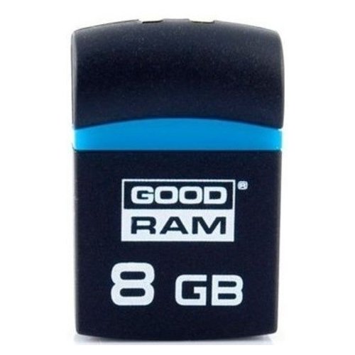 Купити Накопичувач GoodRAM Piccolo 8GB USB 2.0 Black (PD8GH2GRPIKR10) - ціна в Києві, Львові, Вінниці, Хмельницькому, Франківську, Україні | інтернет-магазин TELEMART.UA фото