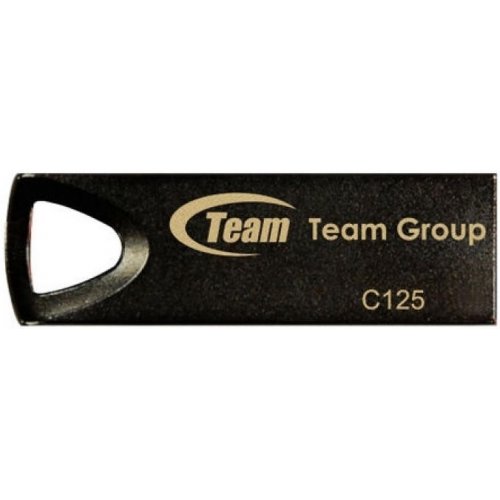 Купити Накопичувач Team C125 64GB USB 2.0 Black (TC12564GB01) - ціна в Києві, Львові, Вінниці, Хмельницькому, Франківську, Україні | інтернет-магазин TELEMART.UA фото