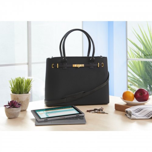 Сумка HP 15-16" Prem Ladies Case (T7B38AA) Black купити в Україні: Київ, Львів, Хмельницький, Тернопіль, Івано-Франківськ | Низька ціна, відгуки, характеристики від TELEMART фото