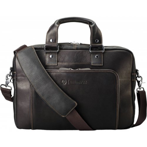 Сумка HP Elite Top Load Leather Case (T9H72AA) купить в Украине: Киев, Днепр, Харьков, Одесса  | Низкая цена, отзывы, характеристики от TELEMART фото