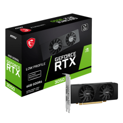 Видеокарта MSI GeForce RTX 3050 LP 6144MB (RTX 3050 LP 6G)