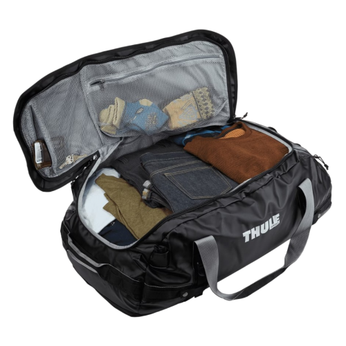 Купити Дорожня сумка THULE Chasm 70L TDSD-203 (3204416) Poseidon - ціна в Києві, Львові, Вінниці, Хмельницькому, Франківську, Україні | інтернет-магазин TELEMART.UA фото