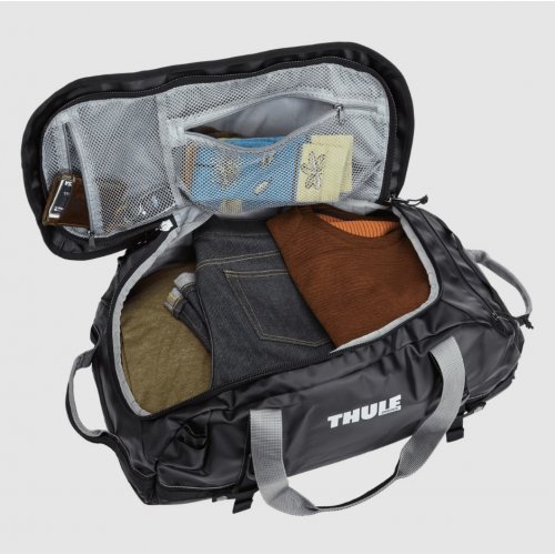 Купити Дорожня сумка THULE Chasm 40L TDSD-202 (3204414) Poseidon - ціна в Києві, Львові, Вінниці, Хмельницькому, Франківську, Україні | інтернет-магазин TELEMART.UA фото