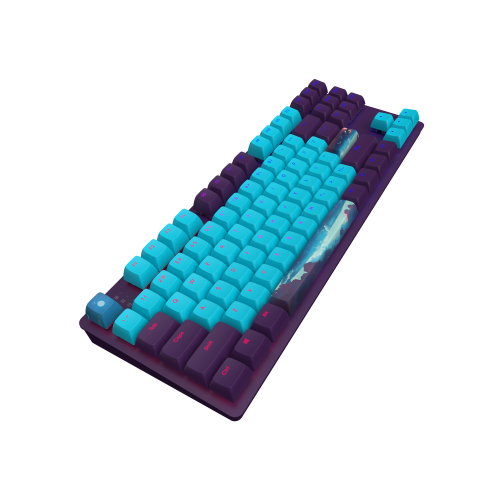 Photo Keyboard Dark Project One 87 Night Sky ABS RGB Mech G3MS Sapphire (DPO87_GSH_NSKY_ANSI_EN) Violet/Blue