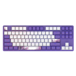 Dark Project One 87 Violet Horizons ABS RGB Mech G3MS Sapphire (DPO87_GSH_DPUP_ANSI_EN) Violet/White