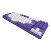 Photo Keyboard Dark Project One 87 Violet Horizons ABS RGB Mech G3MS Sapphire (DPO87_GSH_DPUP_ANSI_EN) Violet/White