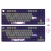 Photo Keyboard Dark Project One 87 Violet Horizons ABS RGB Mech G3MS Sapphire (DPO87_GSH_DPUP_ANSI_EN) Violet/White