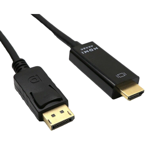 Купити Кабель ATcom DisplayPort to HDMI 4K/8K 1.8m (20120) - ціна в Києві, Львові, Вінниці, Хмельницькому, Франківську, Україні | інтернет-магазин TELEMART.UA фото