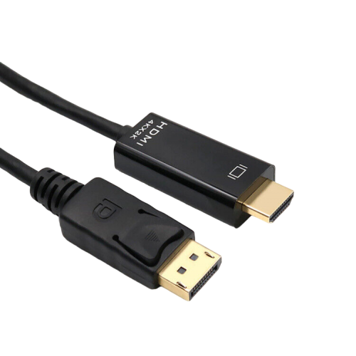 Купити Кабель ATcom DisplayPort to HDMI 4K/8K 1.8m (20120) - ціна в Києві, Львові, Вінниці, Хмельницькому, Франківську, Україні | інтернет-магазин TELEMART.UA фото