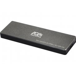 Кишеня зовнішня Agestar M.2 to USB 3.2 (31UBVS6C) Black