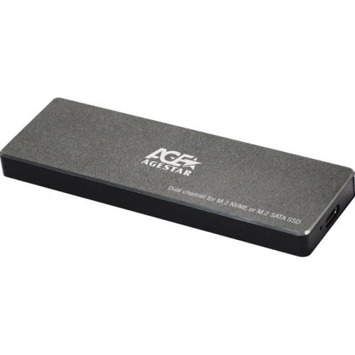 Купить Карман внешний Agestar M.2 to USB 3.2 (31UBVS6C) Black - цена в Харькове, Киеве, Днепре, Одессе
в интернет-магазине Telemart фото