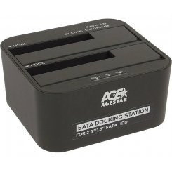 Док-станция Agestar 2.5"/3.5" SATA to USB 3.0 (3UBT6-6G) Black