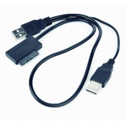 Внешний адаптер интерфейсов Cablexpert USB to SATA Slimline 0.5m (A-USATA-01)