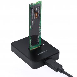 Док-станція Gembird M.2 to USB 3.1" (DD-U3M2) Black