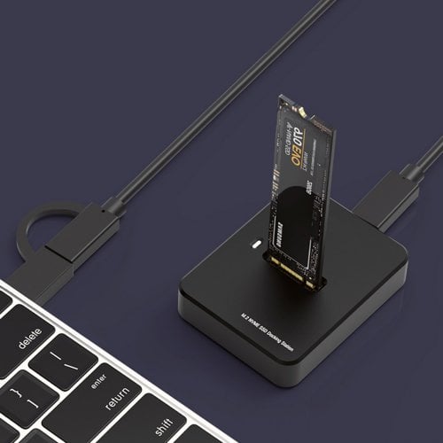 Купить Док-станция Gembird M.2 to USB 3.1" (DD-U3M2) Black - цена в Харькове, Киеве, Днепре, Одессе
в интернет-магазине Telemart фото