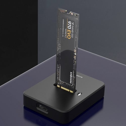 Купити Док-станція Gembird M.2 to USB 3.1" (DD-U3M2) Black - ціна в Києві, Львові, Вінниці, Хмельницькому, Франківську, Україні | інтернет-магазин TELEMART.UA фото