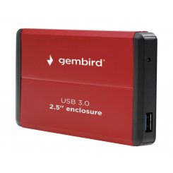 Зовнішня кишеня Gembird USB 3.0 Enclosure for 2.5'' (EE2-U3S-2-R) Red
