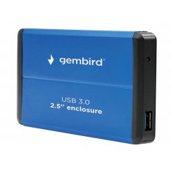 Внешний карман Gembird USB 3.0 Enclosure for 2.5'' (EE2-U3S-2-B) Blue