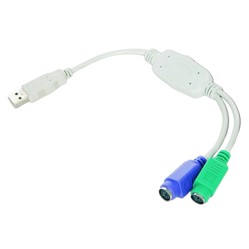 Купить Адаптер Cablexpert USB to 2 х PS/2 0.3m (UAPS12) White - цена в Харькове, Киеве, Днепре, Одессе
в интернет-магазине Telemart фото
