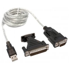 Кабель-перехідник Viewcon USB 1.1 to RS-232 1.5m (VEN09) White