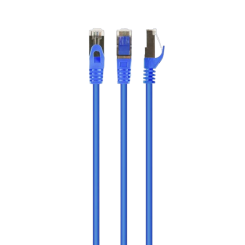 Патч-корд Cablexpert S/FTP, RJ45, Cat6A 15m 50u (PP6A-LSZHCU-B-15M) Blue
