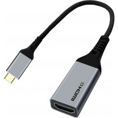 Адаптер-перехідник Cablexpert USB Type-C to HDMI 4K 0.15m (A-CM-HDMIF4K)
