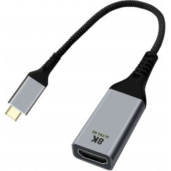 Адаптер-перехідник Cablexpert USB Type-C to HDMI 8K 0.15m (A-CM-HDMIF8K)