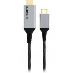 Кабель Cablexpert USB Type-C to HDMI 4K 1.8m (A-CM-HDMIM4K-1.8M)