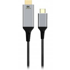 Кабель Cablexpert USB Type-C to HDMI 8K 2m (A-CM-HDMIM8K-2M)