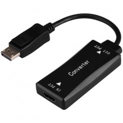 Адаптер-перехідник Cablexpert HDMI to DisplayPort 4K 0.15m (A-HDMIF30-DPM-01)